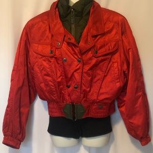 FERA  Skiwear Candy Apple Red Ski Jacket